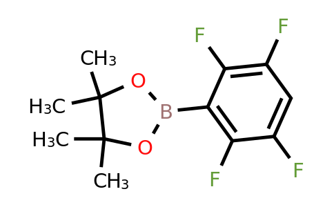 4,4,5,5-Tetramethyl-2-(2,3,5,6-tetrafluorophenyl)-1,3,2-dioxaborolane
