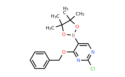 1073354-22-9 | 4-(Benzyloxy)-2-chloro-5-(4,4,5,5-tetramethyl-1,3,2-dioxaborolan-2-yl)pyrimidine