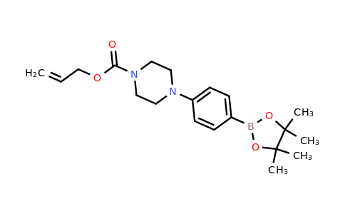 1073354-49-0 | Allyl 4-(4-(4,4,5,5-tetramethyl-1,3,2-dioxaborolan-2-yl)phenyl)piperazine-1-carboxylate