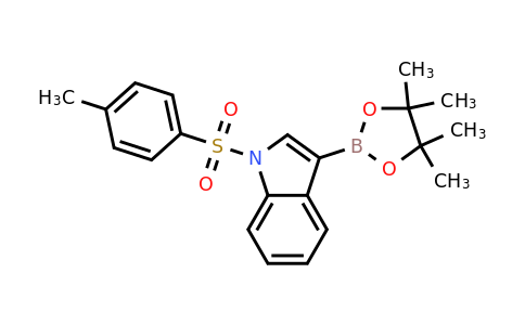 1073354-51-4 | 1-[(4-Methylphenyl)sulfonyl]-3-(4,4,5,5-tetramethyl-1,3,2-dioxaborolan-2-yl)-1H-indole