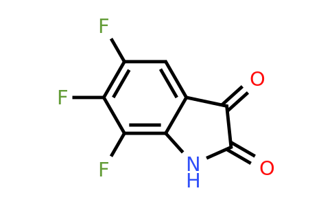 107583-37-9 | 5,6,7-Trifluoroindoline-2,3-dione