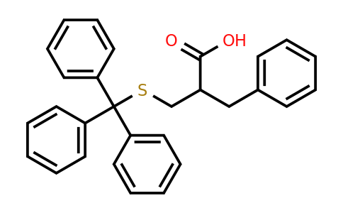 3-Tritylmercapto-2-benzyl-propionic acid