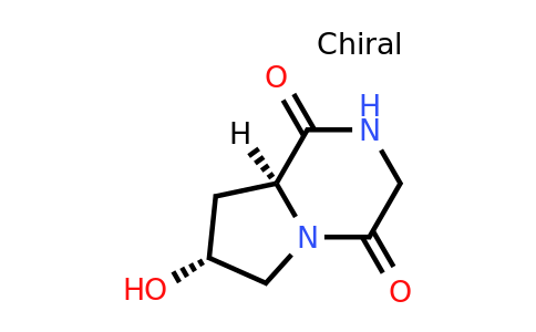 (7R,8aS)-7-Hydroxy-octahydropyrrolo[1,2-a]piperazine-1,4-dione