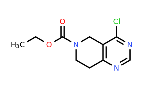 1078103-66-8 | Ethyl 4-chloro-7,8-dihydropyrido[4,3-d]pyrimidine-6(5H)-carboxylate