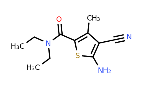 107815-98-5 | 5-Amino-4-cyano-N,N-diethyl-3-methylthiophene-2-carboxamide