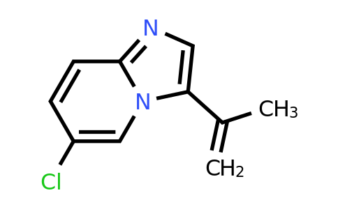1080429-96-4 | 6-Chloro-3-(prop-1-en-2-yl)imidazo[1,2-a]pyridine