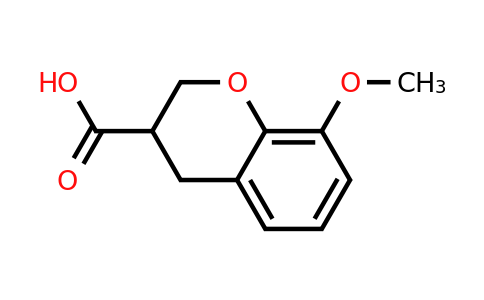 108088-19-3 | 8-Methoxy-3,4-dihydro-2H-1-benzopyran-3-carboxylic acid