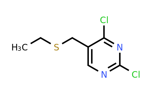 108141-35-1 | 2,4-Dichloro-5-((ethylthio)methyl)pyrimidine