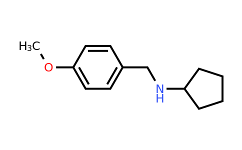 n-[(4-methoxyphenyl)methyl]cyclopentanamine