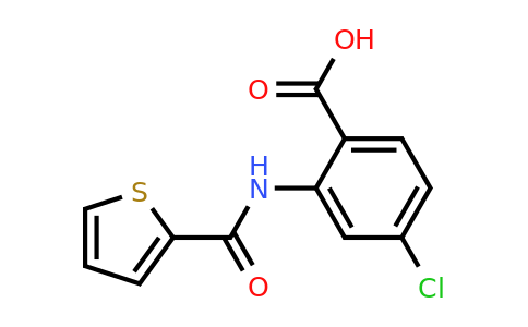 108204-33-7 | 4-Chloro-2-(thiophene-2-amido)benzoic acid