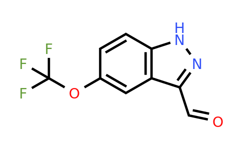1082040-40-1 | 5-(Trifluoromethoxy)-1h-indazole-3-carbaldehyde