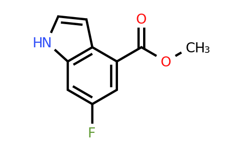 1082040-43-4 | Methyl 6-fluoro-1H-indole-4-carboxylate