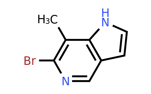 1082040-89-8 | 6-Bromo-7-methyl-1H-pyrrolo[3,2-c]pyridine
