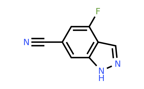 1082041-49-3 | 4-Fluoro-1H-indazole-6-carbonitrile