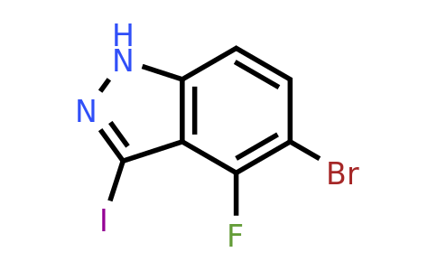 1082041-88-0 | 5-Bromo-4-fluoro-3-iodo-1H-indazole