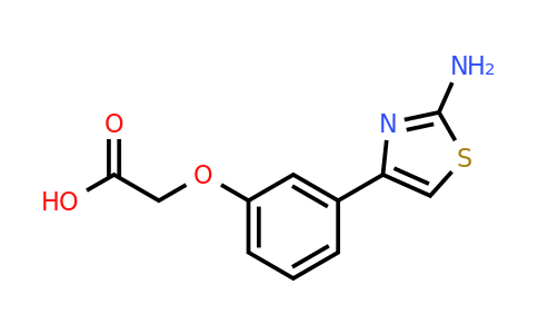 1082128-37-7 | 2-[3-(2-Amino-4-thiazolyl)phenoxy]acetic Acid