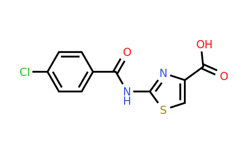 1082168-15-7 | 2-[(4-Chlorobenzoyl)amino]-1,3-thiazole-4-carboxylic acid