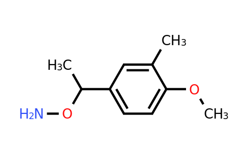 O-(1-(4-Methoxy-3-methylphenyl)ethyl)hydroxylamine