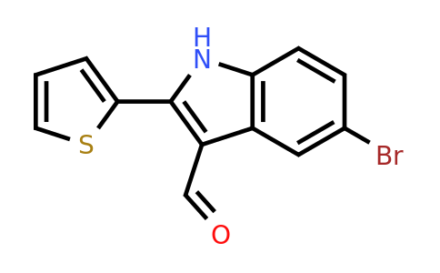 1082467-39-7 | 5-Bromo-2-(thiophen-2-yl)-1H-indole-3-carbaldehyde