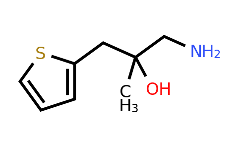 1082488-50-3 | 1-Amino-2-methyl-3-(thiophen-2-yl)propan-2-ol