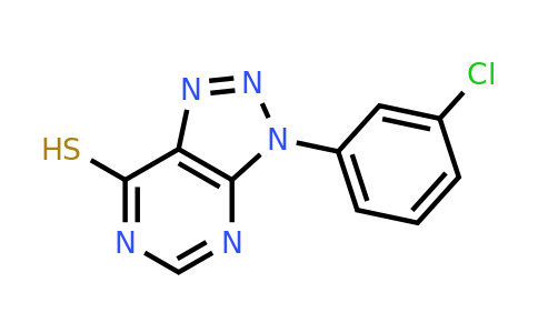 1082530-99-1 | 3-(3-Chlorophenyl)-3h-[1,2,3]triazolo[4,5-d]pyrimidine-7-thiol