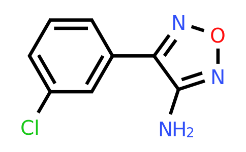 1082550-10-4 | 4-(3-Chlorophenyl)-1,2,5-oxadiazol-3-amine