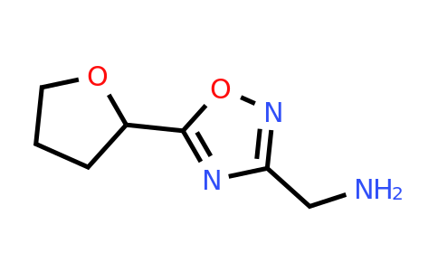 (5-(Tetrahydrofuran-2-yl)-1,2,4-oxadiazol-3-yl)methanamine