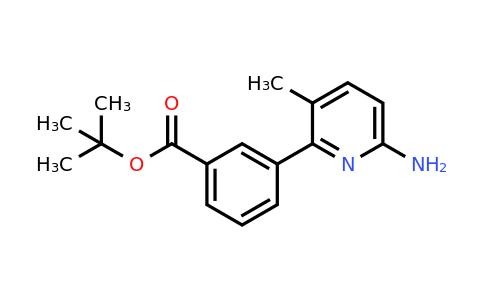 1083057-14-0 | tert-Butyl 3-(6-amino-3-methylpyridin-2-yl)benzoate