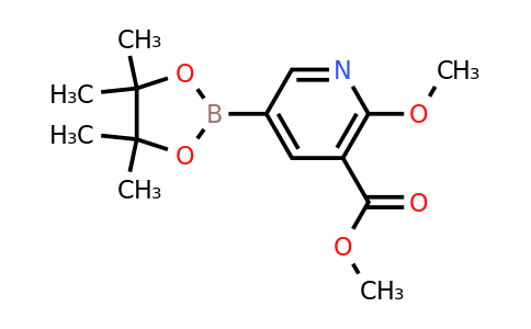 1083168-93-7 | Methyl 2-(methyloxy)-5-(4,4,5,5-tetramethyl-1,3,2-dioxaborolan-2-yl)-3-pyridinecarboxylate