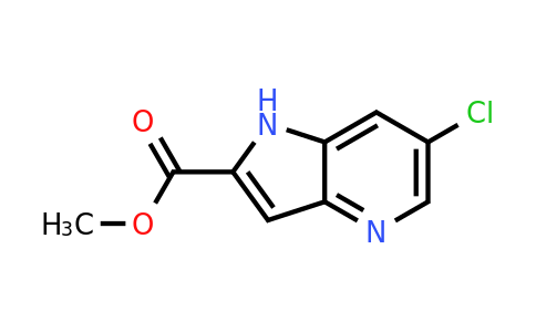 1083196-33-1 | Methyl 6-chloro-1H-pyrrolo[3,2-b]pyridine-2-carboxylate