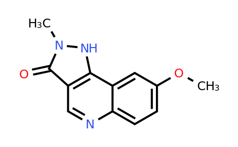 1083202-06-5 | 8-Methoxy-2-methyl-1,2-dihydro-3H-pyrazolo[4,3-c]quinolin-3-one