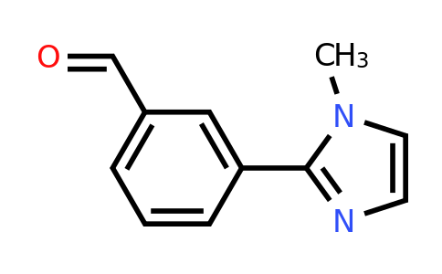 1083273-78-2 | 3-(1-Methyl-1h-imidazol-2-yl)benzaldehyde