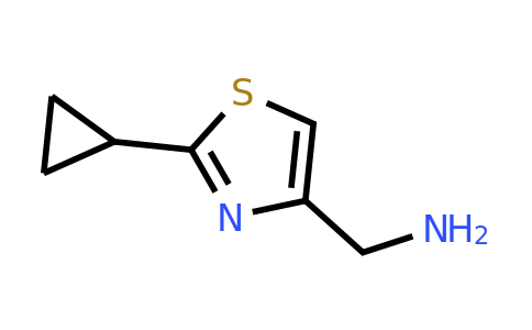 1083299-53-9 | (2-Cyclopropylthiazol-4-yl)methanamine