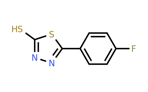 108413-72-5 | 5-(4-Fluorophenyl)-1,3,4-thiadiazole-2-thiol