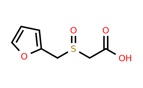 2-((Furan-2-ylmethyl)sulfinyl)acetic acid