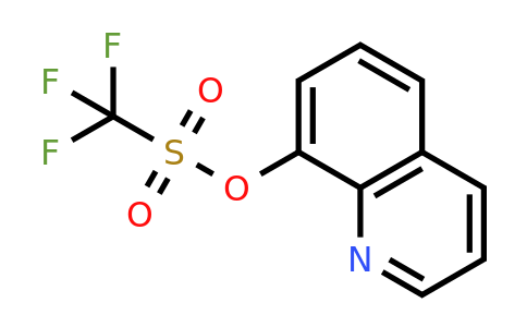 108530-08-1 | Quinolin-8-yl trifluoromethanesulfonate