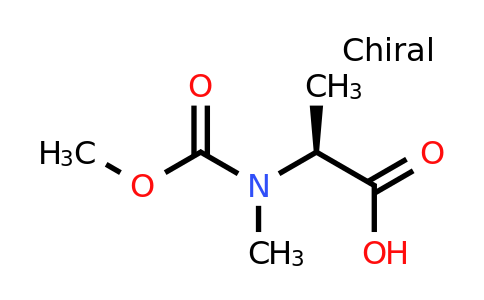 1085528-19-3 | (2S)-2-[(Methoxycarbonyl)(methyl)amino]propanoic acid