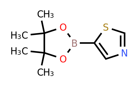 1086111-09-2 | 5-(4,4,5,5-Tetramethyl-1,3,2-dioxaborolan-2-yl)thiazole