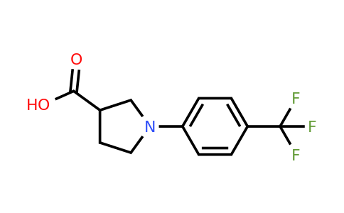 1086374-97-1 | 1-(4-(Trifluoromethyl)phenyl)pyrrolidine-3-carboxylic acid