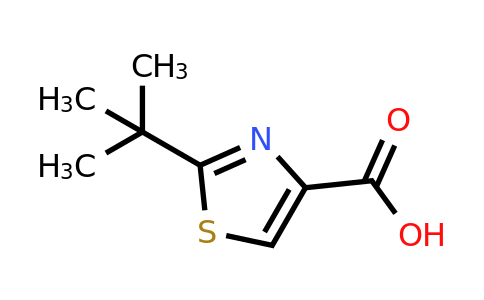 1086380-10-0 | 2-(tert-Butyl)thiazole-4-carboxylic acid