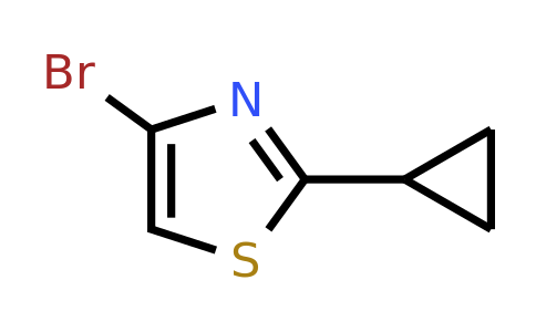 1086381-69-2 | 4-Bromo-2-cyclopropylthiazole
