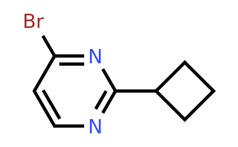 1086381-85-2 | 4-Bromo-2-cyclobutylpyrimidine