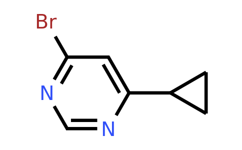 1086382-13-9 | 4-Bromo-6-cyclopropylpyrimidine