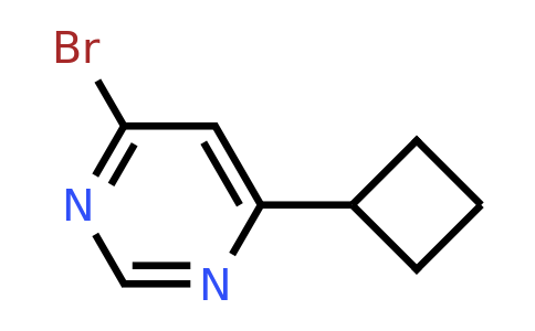 1086382-15-1 | 4-Bromo-6-cyclobutylpyrimidine