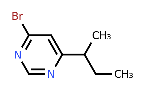 1086382-36-6 | 4-Bromo-6-(sec-butyl)pyrimidine