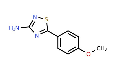 1086385-64-9 | 5-(4-Methoxyphenyl)-1,2,4-thiadiazol-3-amine