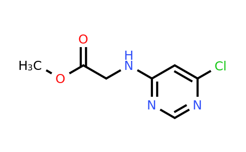 Methyl (6-chloropyrimidin-4-yl)glycinate