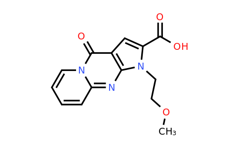 1086386-71-1 | 1-(2-Methoxyethyl)-4-oxo-1,4-dihydropyrido[1,2-a]pyrrolo[2,3-d]pyrimidine-2-carboxylic acid