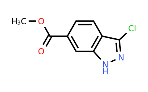 1086391-18-5 | Methyl 3-chloro-1H-indazole-6-carboxylate