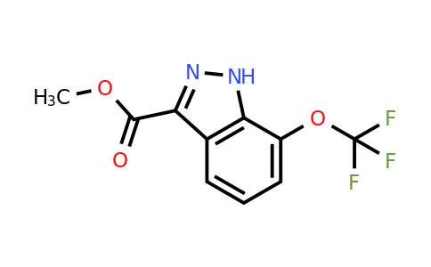 1086392-22-4 | 7-Trifluoromethoxy-1H-indazole-3-carboxylic acid methyl ester